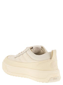 Moncler Moncler Altive Suede y Nubuck Leather Trainer
