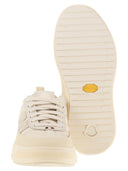 Moncler Moncler Altive Suede y Nubuck Leather Trainer