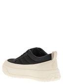 Moncler Moncler Altive Suede And Nubuck Leather Trainer