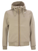K Way Rainer Iconic Zip Sweatshirt