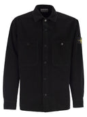 Stone Island Comfortabele overschot met zakken en persstuds
