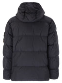 Stone Island Down Jacket met winddichte kap