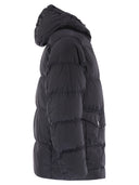 Stone Island Down Jacket met winddichte kap