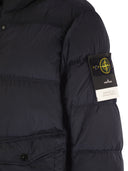 Stone Island Down Jacket met winddichte kap