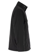 Stone Island Padded Field Jacket With Anti Drip And Snap Pockets