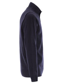 Stone Island Jumper With Short Zip And Felt Details