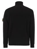 Stone Island Finely Ribbed Turtleneck Sweater