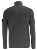 Stone Island fin ribbet turtleneck -genser