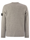 Stone Island Round Neck Jumper With Gauzy Texture