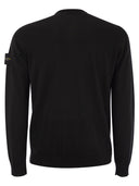 Stone Island Round Neck Jumper With Embossed Stitching