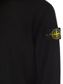 Stone Island Round Neck Jumper With Embossed Stitching