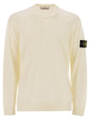 Stone Island Round Neck Jumper With Embossed Stitching