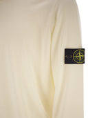 Stone Island Round Neck Jumper With Embossed Stitching