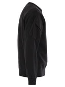 Sweats-shirts à cou de couche à l'équipage avec des poches à manches