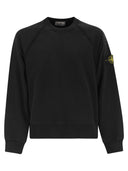 Sudadera extragrande con cuello redondo y mangas raglán de Stone Island