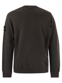 Stone Island Stone Island Crewneck Sweatshirt With Badge