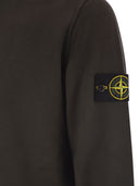 Stone Island Stone Island Crewneck Sweatshirt With Badge