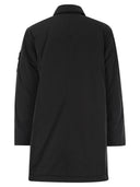 Stone Island Padded Car Coat With Anti Drip And Snap Pockets