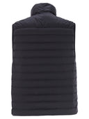 Stone Island Down Vest With Seamless Channels And Drip Protection