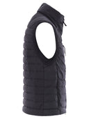 Stone Island Down Vest With Seamless Channels And Drip Protection