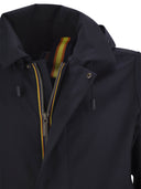 K Way Poirol Jacket In Wool Blend Technical Fabric