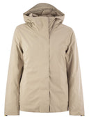 K Way Dorel Bonded Padded Hooded Jacket