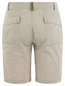 K Way Doret Bermuda Shorts In Technical Fabric