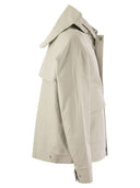 K Way Kaya Linen Blend 2 L Hooded Jacket