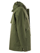 K Way Erhal Linen Blend 2 L Hooded Jacket
