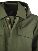 K Way Erhal Linen Blend 2 L Hooded Jacket