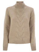 K Way Fuzzy Turtleneck -pullover
