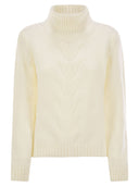 K Way Fuzzy Turtleneck Pullover