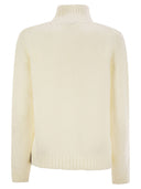 K Way Fuzzy Turtleneck Pullover