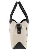 Bolsa de compras de lienzo medio de Hogan Script