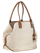 Hogan Medium Canvas Shopping Bag