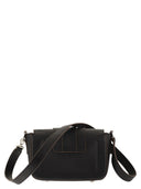 Hogan Trendy Leather Flap Bag