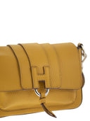 Hogan Trendy Leather Flap Bag