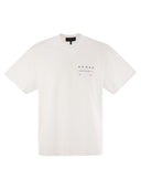 Hogan Crew Neck T Shirt With Lettering
