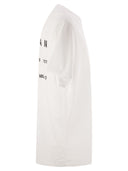 Hogan Crew Neck T Shirt With Lettering