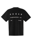 Hogan Crew Neck T Shirt With Lettering