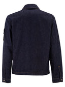 Stone Island Coach Jacket With Chest Pockets And Button Fastening