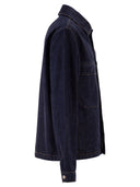 Stone Island Coach Jacket With Chest Pockets And Button Fastening