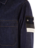 Stone Island Coach Jacket With Chest Pockets And Button Fastening
