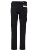 Stone Island Slim Fit Five Pocket Jeans With Rinsed Finish