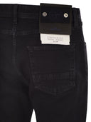 Stone Island Slim Fit Five Pocket Jeans With Rinsed Finish