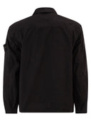 Stone Island Comfortable Overshirt With Zip And Pockets