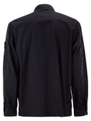Stone Island Comfort Fit Overskjorte med trykknapper