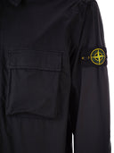 Stone Island Comfort Fit Overskjorte med trykknapper