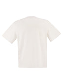 Stone Island T-shirt med normal passform med "Light Compass"-tryck