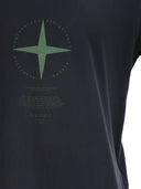 Stone Island Regular Fit T Shirt With “Light Compass” Print